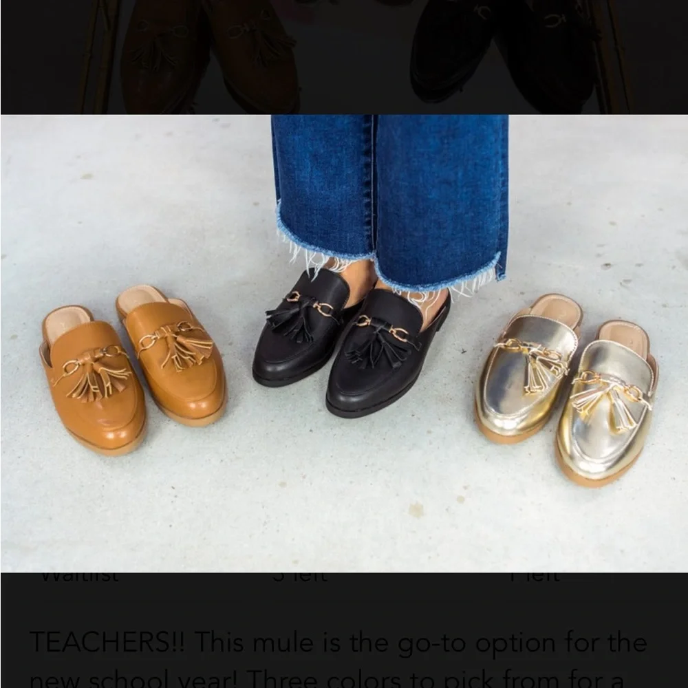 Brown mules - Picture 6 of 7